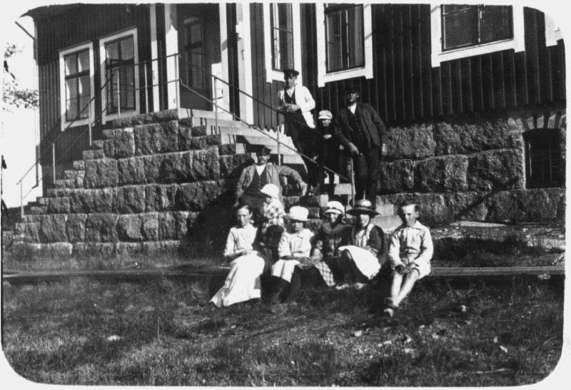 Historiskt fotografi från Högbonden