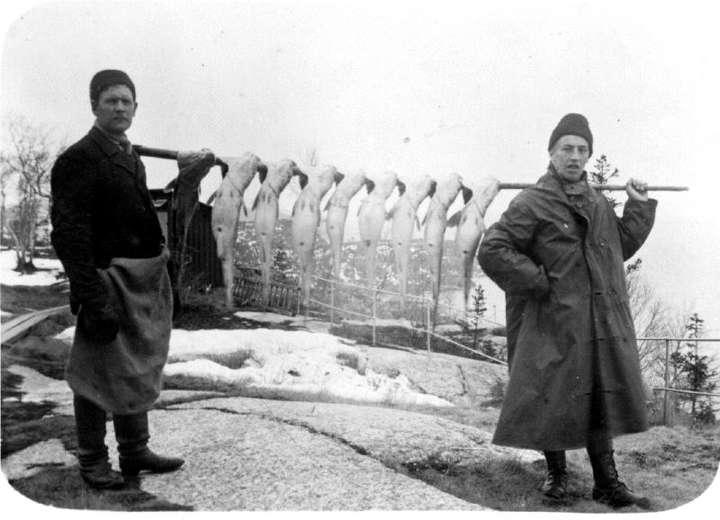 Historiskt fotografi från Högbonden